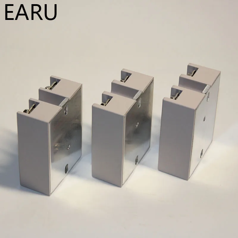 ssr-10da/25DA/40DA DC управление AC SSR белый корпус однофазное твердотельное реле без пластиковой крышки