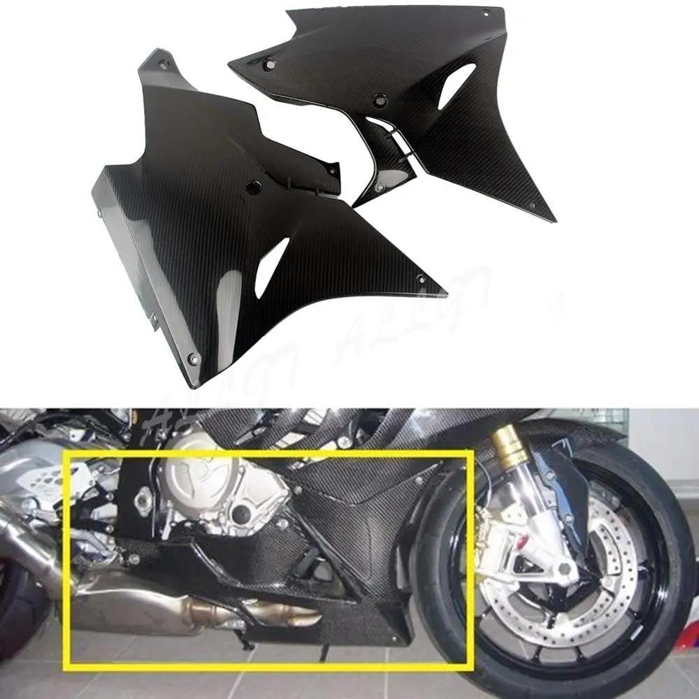 

Pre-Preg Carbon Fiber Lower belly Pans Belly Trays For BMW S1000RR 2017 2018