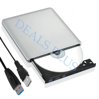 

New USB 3.0 Laptop PC Drive DVD RW CD Writer Burner Recorder Slot Load Reader Player Optical Drive 12.7mm SATA ODD