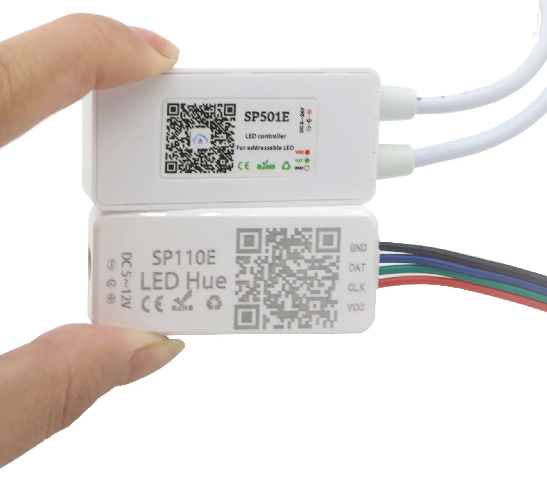 DC 5 в 12 В 24 В светодиодный WiFi Bluetooth музыкальный контроллер SP105E SP106E SP107E SP108E SP501E SP110E Пиксельная адресация полноцветный RGB контроллер