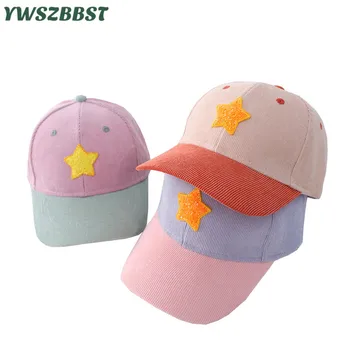 

Autumn Baby Baseball Caps Fashion Baby Hat with Sequins Stars Boys Sun Hat Kids Baseball Hats 2-6 Years Children Caps for Girls