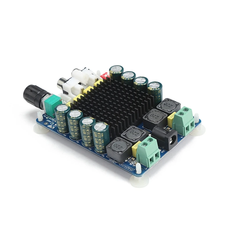 Tda7498 Класс D Высокая мощность цифровой усилитель доска 2X100 Вт усилители двухканальный стерео усилитель модуль