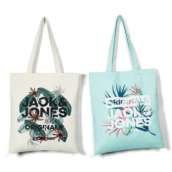 

34*40CM canvas tote beach bags supplier shopping bag logo high quality