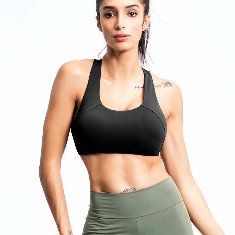 Sexy Beauty Back Sports Bra for Women Fitness Top  Quick Dry Gym Workout Breathable Underwear Yoga Bra Top Running Bra