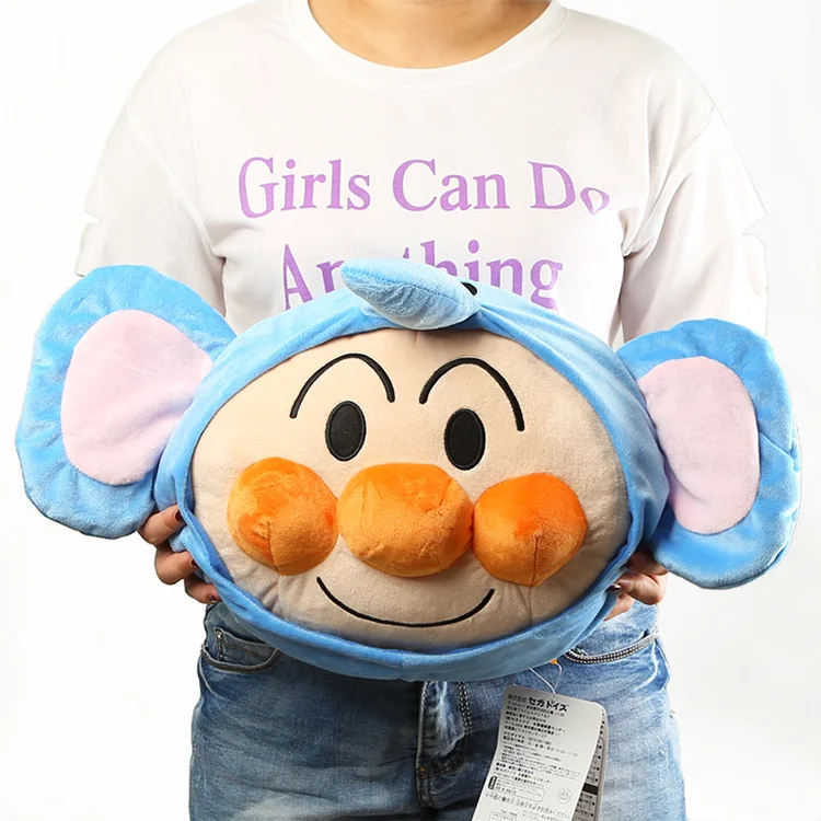 Милая плюшевая игрушка Anpanman Cos Слон Тигр Жираф 34 см мягкие игрушки Подушка День рождения Рождественский подарок#2110