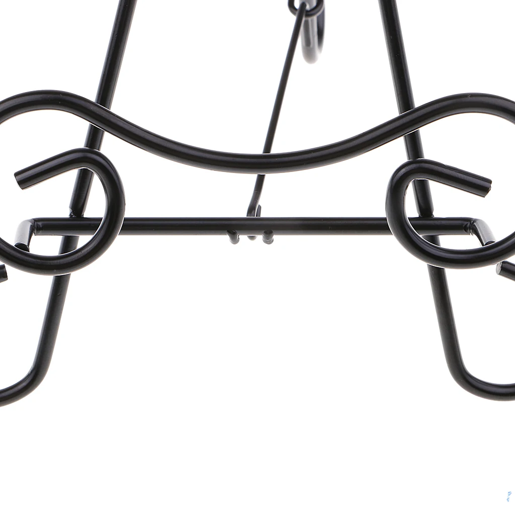 Iron Floral Style Butterfly Shape Easel Bowl Plate Art Photo Picture Frame Holder Book Display Stands 233x138mm