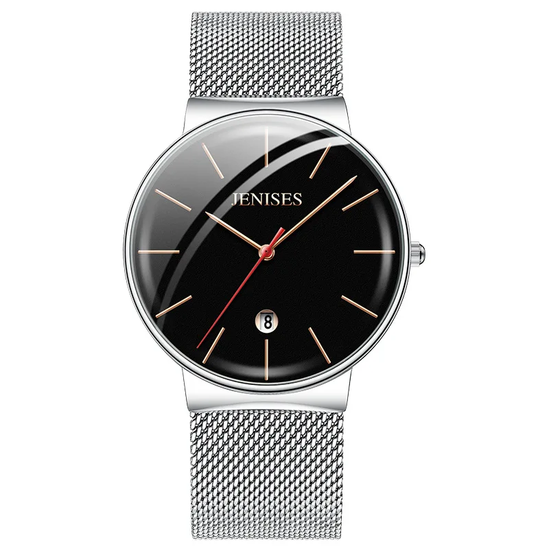 

Mens Watches Top Brand Luxury Waterproof Ultra Thin Date Clock Male Steel Strap Casual Quartz Watch Men Sports Wrist Watch