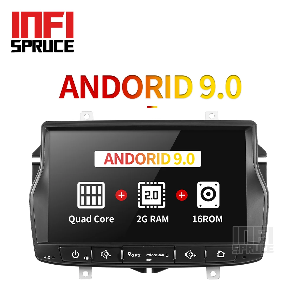Android 9 0 автомобильный dvd для Lada Vesta Радио Аудио Видео плеер gps навигация