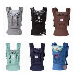 Porte bébé ergonomique en coton biologique, pour bébé de 0 à 48 mois, hipseat 3 en 1, kangourou avant pop it multifonctionnel 