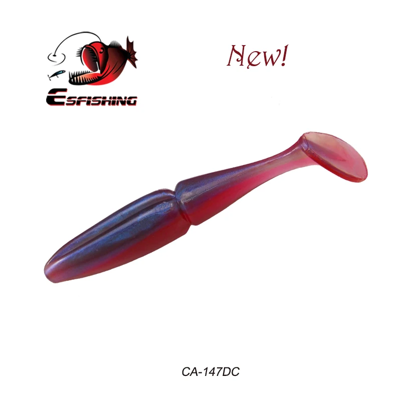 CA147DC Esfishing Easy Shiner, 100 мм, 125 мм, 155 мм, 200 мм, рыболовные приманки, мягкие приманки, мягкие приманки, ПВА, Isca, Искусственные воблеры, Pesca Bass - Цвет: CA147DC