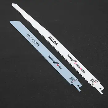 

Portable Metal Reciprocating Saw Blades 2Pcs Woodworking Attachment Tool Accessories Home Supplies Accessories