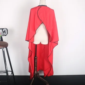 

HOT Adult Salon Hair Cut Hairdressing Barbers Hairstylist Cape Gown Waterproof Barber Cover Cloth Transparent Hairdressing Cloth