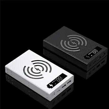 

Support Quick&Wireless Charging 18650 Battery Holder 18650 Powered Bank Case DIY Box for Phone