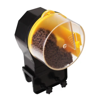 

Automatic Aquarium Intelligent Fish Feeder Adjustable Clamp Base Fish Food Timer Dispenser Auto Feeding for Small Fish
