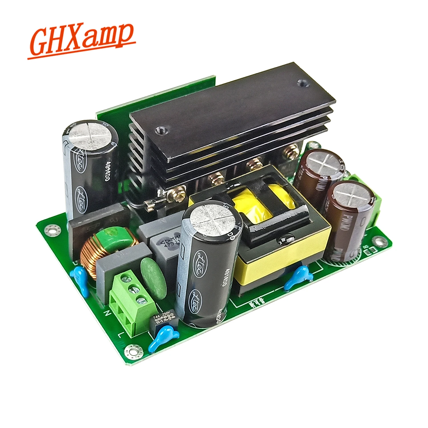 GHXAMP переключатель HIFI источник питания двойной DC 24 в 48 60 80 300 500 Вт блок с