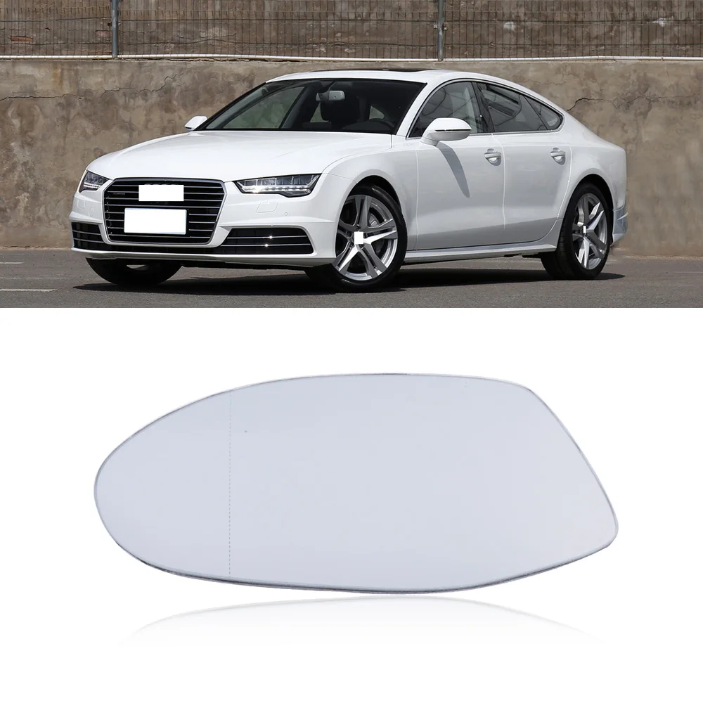 CAPQX для Audi A7 2012 2018 с подогревом зеркало заднего вида стекло белый цвет|Зеркала и