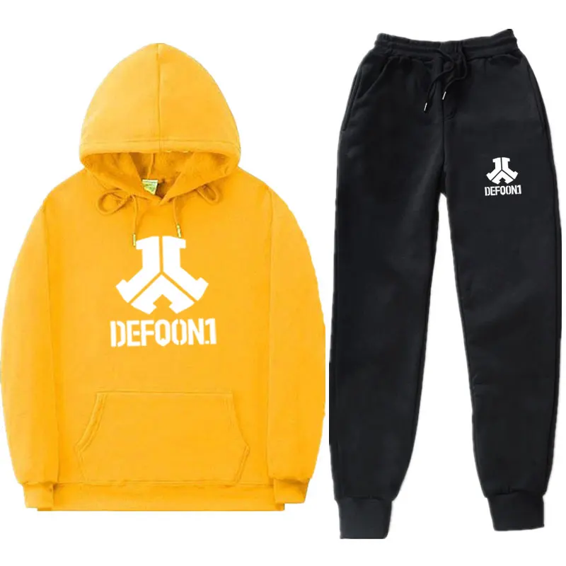 2020 New Defqon 1 Hoodie Set Rock Band Hip Hop Men's Hoodie Sweatshirt Winter Street Set fashion Casual Jogging suit Men's Set 2020 New Defqon 1 Hoodie Set Rock Band Hip Hop Men's Hoodie Sweatshirt Winter Street Set fashion Casual Jogging suit Men's Set