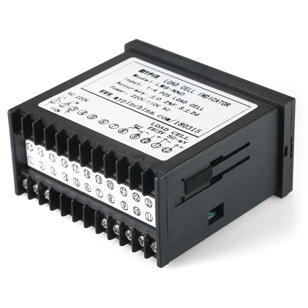 

Hot Digital LED Display Weighing Meter Load-cells Indicator 1~4 Load Cells Signals Input