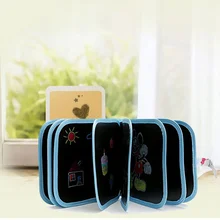 Детская надпись граффити для рисования, портативная Двусторонняя доска для рисования, стираемая 12 шт