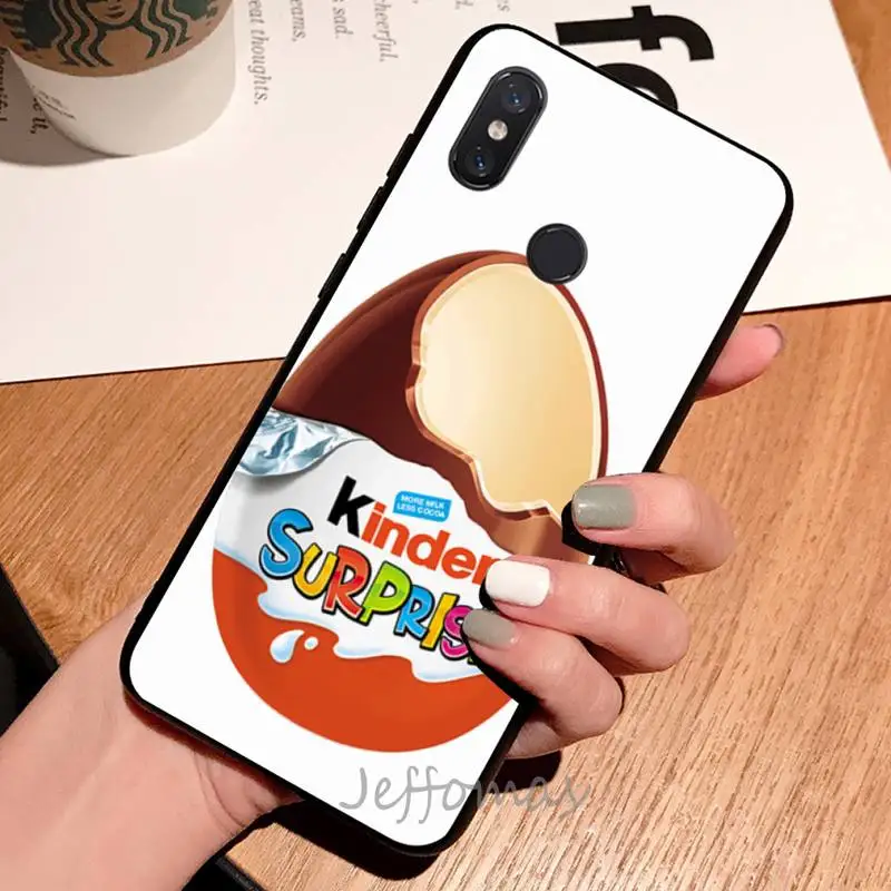 New Trolly egg KINDER JOY Surprise Phone Case For Xiaomi Redmi 4x 5 plus 6A 7 7A 8 mi8 8lite 9 note 4 5 7 8 pro