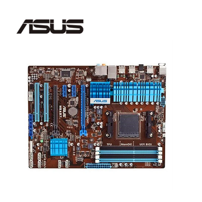 Материнская плата для ASUS M5A97 разъем AM3 + DDR3 32 ГБ AMD 970 FX оригинальная настольная
