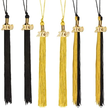 

100Pcs Graduation Tassel with 2020 Year Charm Graduation Cap Tassel for Unisex Graduates