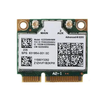 

Dual Band 300M for In-tel 6205 Wireless Wifi Card Mini PCI-E Card for H-P 8570W