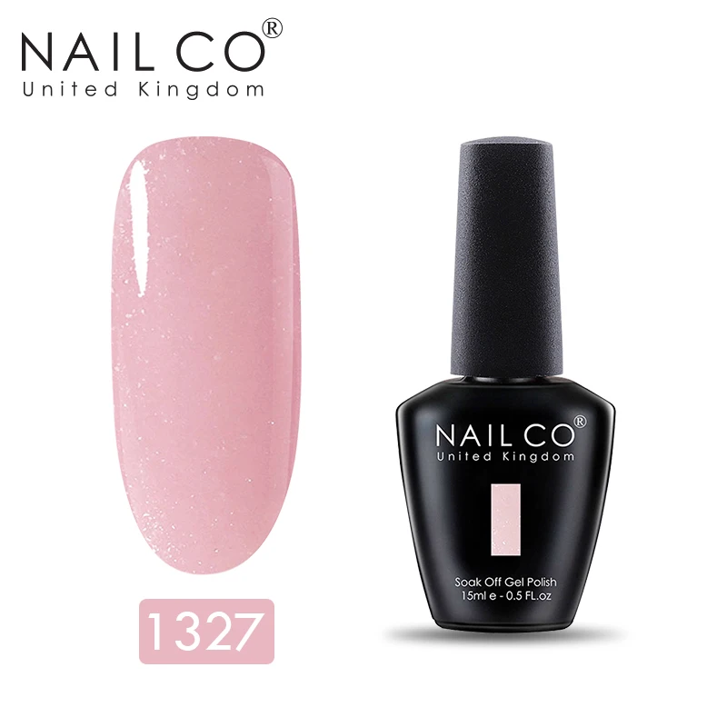 NAILCO, новинка, 15 мл, УФ Гель-лак, лак для ногтей, набор красок, маникюр, геллак, Полупостоянный Гибридный гвоздь, искусство, макияж, Черный Гель-лак для ногтей - Цвет: 1327