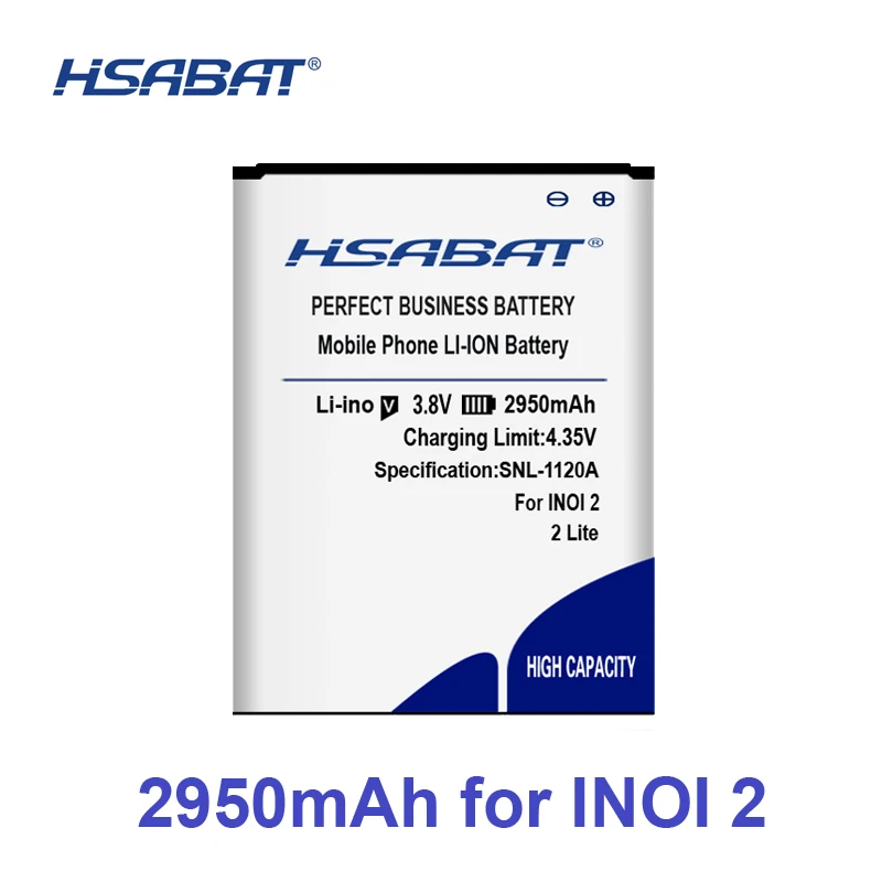 

100% Original HSABAT 2950mAh Battery For INOI 2 Lite INOI2 Lite