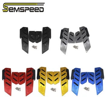 

SEMSPEED 2020 New Motorcycle CNC Footrest Footpad Pedal Plate Pads For Honda Forza300 MF13 FORZA 300 125 250 2018-2020 Accessory