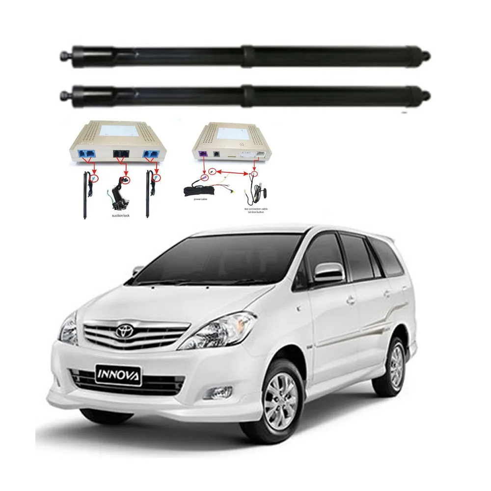 New Electric tailgate refitted for Toyota INNOVA 2015 -2020 Tail box intelligent electric tail door Power tailgate lift Lock New Electric tailgate refitted for Toyota INNOVA 2015 -2020 Tail box intelligent electric tail door Power tailgate lift Lock