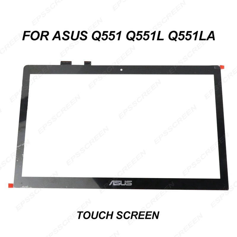 ASUS Q551 Q551L Q551LA 15.6 "터치 스크린 디지타이저 디스플레이 전면 유리 패널 FP TPAY15611A