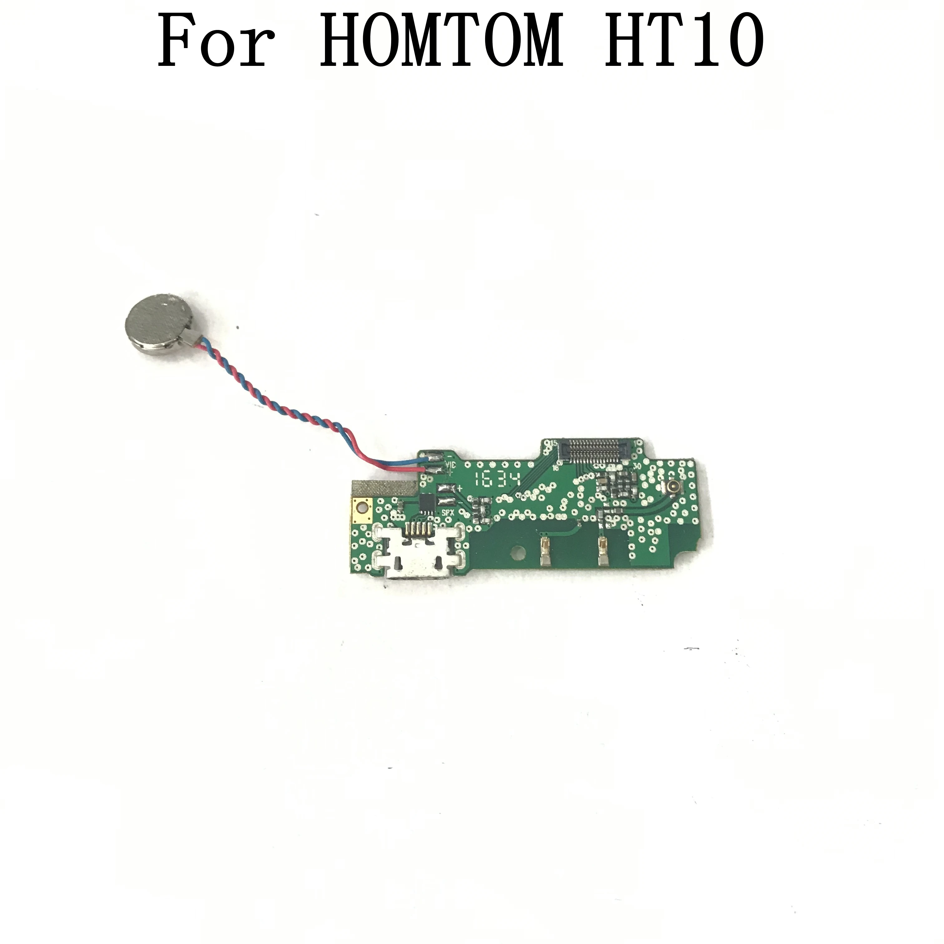  Homtom HT10 Used USB Charge Board + Vibration Motor For Homtom HT10 5.5Inch FHD MT6797 Deca Core 4G