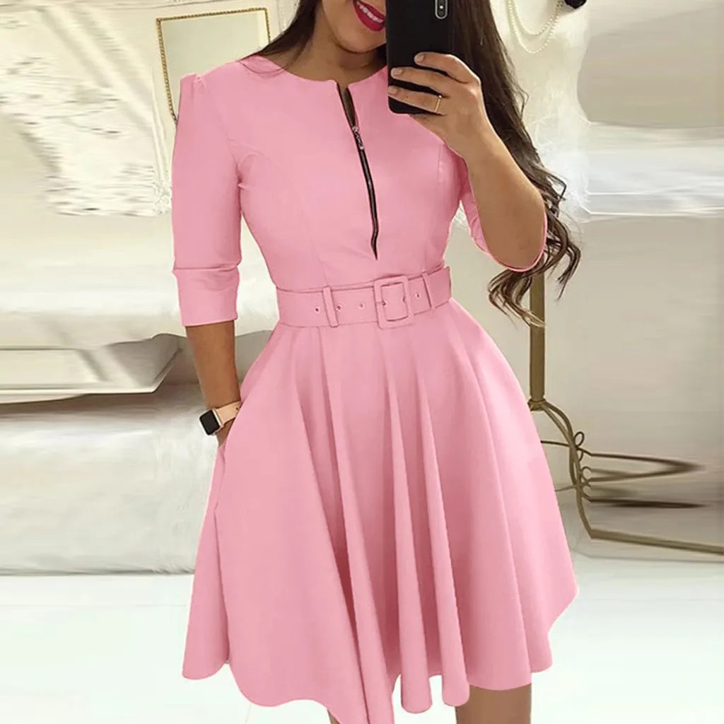 Женское платье Бандажное облегающее вечернее платье с длинным рукавом платье для вечеринки Клубная одежда женская одежда облегающее платье - Цвет: Pink