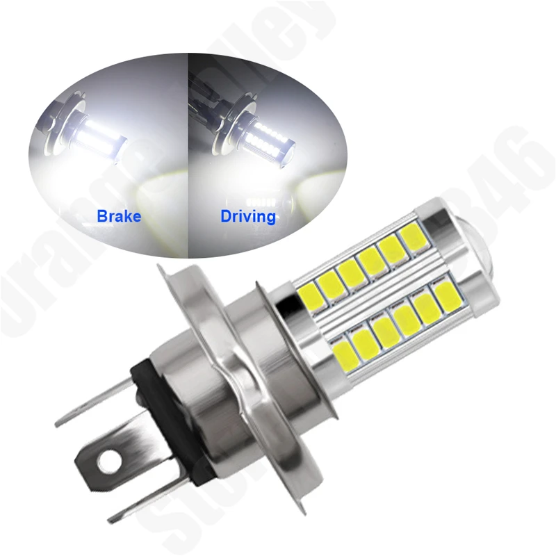 Светодиодные лампы для противотуманных фар H4 H7 H8 H11 HB3 9005 HB4 9006 33 SMD 5630 12 В