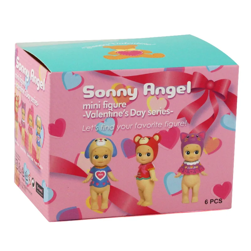 6 шт./лот Sonny Angel рисунок игрушки день Святого Валентина серии Kewpie Детские модели куклы подарок для девочек