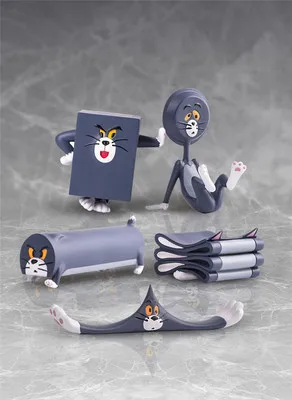 

Anime A Elastic-6-Two Elastic-Cat And Mouse Capsule Toy Tom Cat Sand Sculpture Garage Kit Boxed