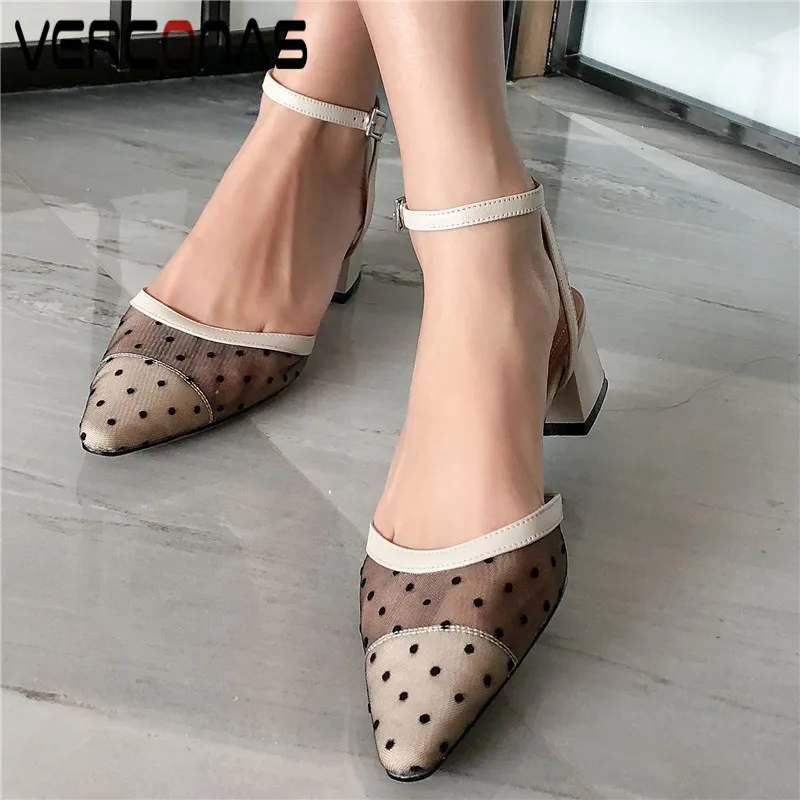 VERCONAS/популярные женские босоножки на шнуровке Элегантные брендовые