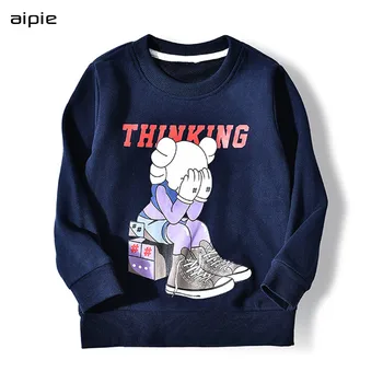 

Promotion Children's sweatshirts New fashion print cartoon pattern Cotton 100% For boys girls hoodies Kids sweatshirts