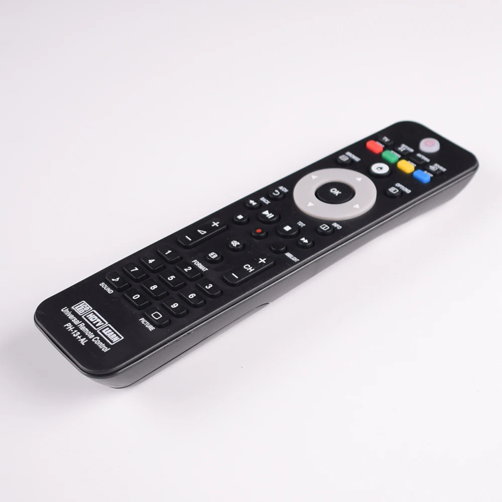 필립스 LCD LED HDTV 3D 스마트 TV용 리모컨, 범용 리모컨, 학습 기능 포함, 쉬운 설치