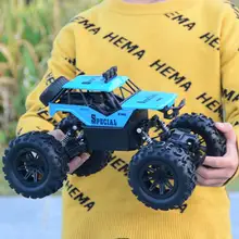 1:14 4WD Радиоуправляемый автомобиль 2,4G Радиоуправляемый автомобиль высокоскоростной внедорожник игрушечный автомобиль грузовик с вакуумными шинами для детей