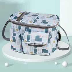 Sac à dos multifonction Portable pour maman, grande capacité, à couches pour bébé, à la mode, voyage de maternité, poussette pour bébé 
