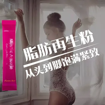 

Fat Reshapes reconstituted powder is full and strong from head to toe, increases skin elasticity, lifts,30 sticks/box