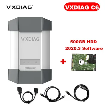 

ALLSCANNER VXDIAG C6 Multi Diagnostic Tool for BENZ With 500GB 2020.3 Software Hard Drive