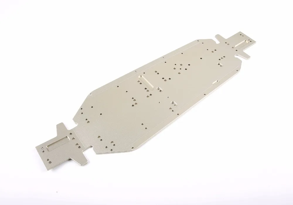 CNC 5 мм металлическая большая Нижняя пластина для 1/5 ROFUN ROVAN F5 MCD XS-5 грузовик Радиоуправляемая машина запчасти