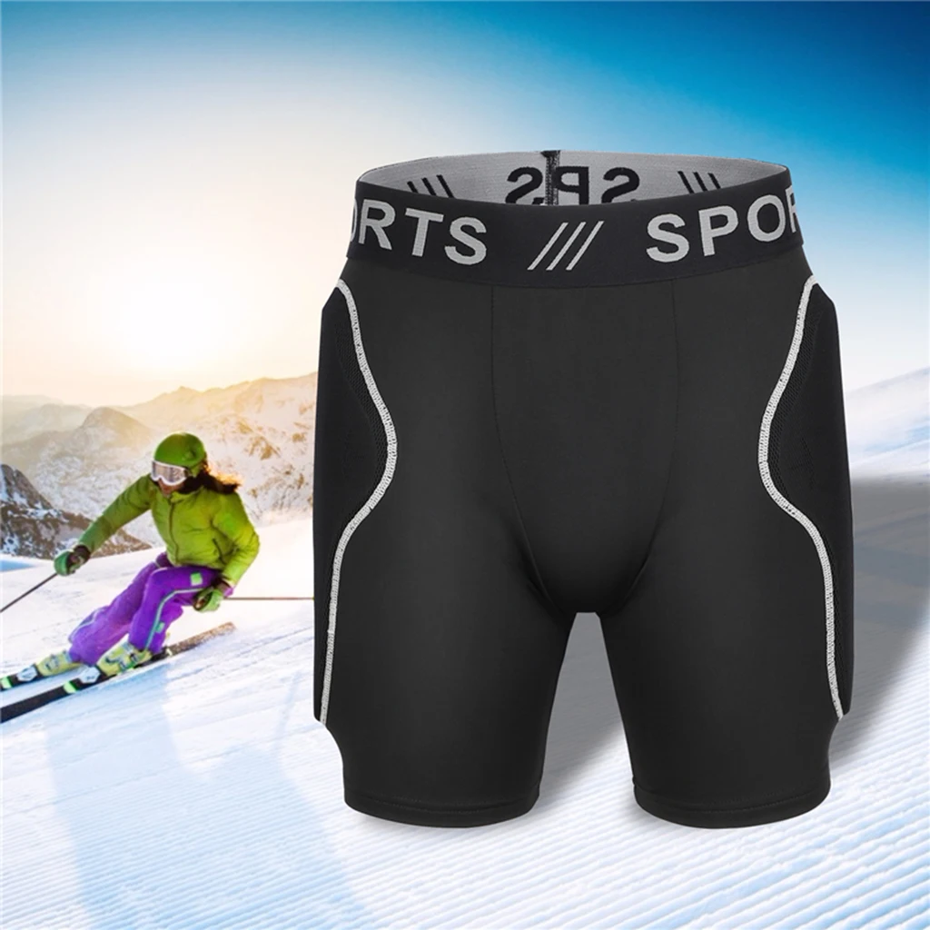 

Breathable Hip Protective Pants Butt Padded Shorts for Skiing Snowboarding Ice Figure Roller Skating Winter Sports Accessories
