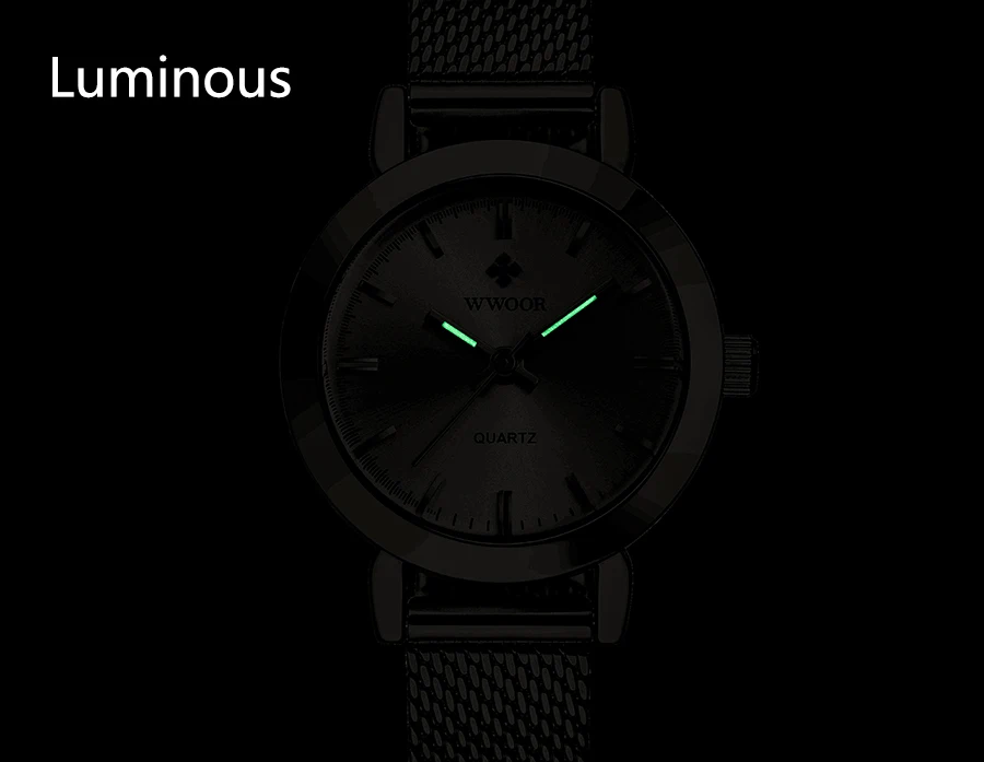 Mode décontracté femme montre résistant à l'eau femme montre-Bracelet en acier inoxydable dames Quartz Bracelet montre fille cadeau_voghion.com