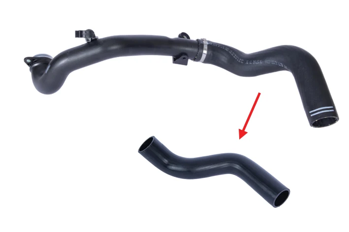 

TURBO HOSE EXCLUDING PLASTIC PIPE HOSE SHOWN WITH ARROW 51816508