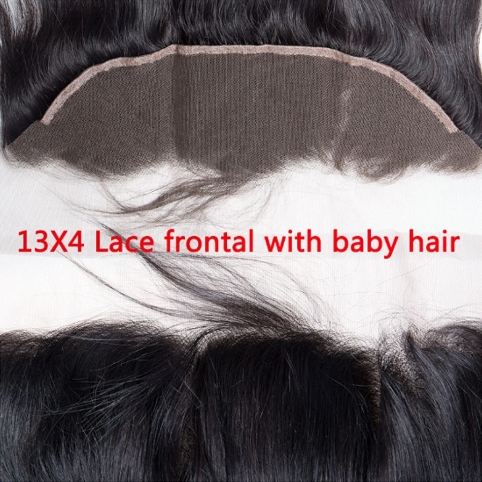 Shireen волосы бразильские прямые волосы пучки с кружевной фронтальной 13x4 Remy человеческие волосы переплетения пучки с закрытием 8-28 дюймов 4 шт