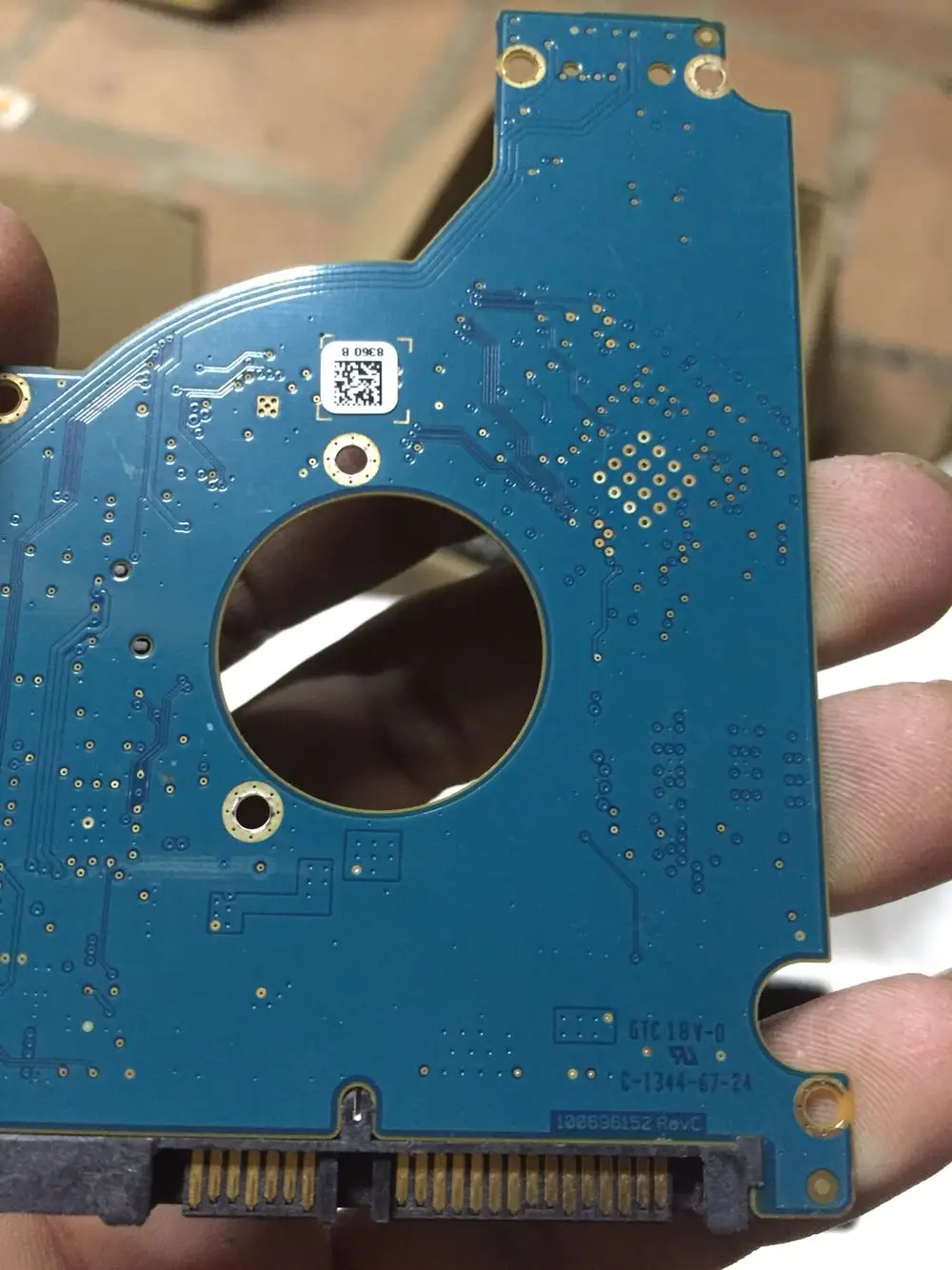 

100696152 HDD PCB Логическая плата хорошего тестирования St500lt012 st печатная плата жесткого диска 2,5 ноутбук 100696152